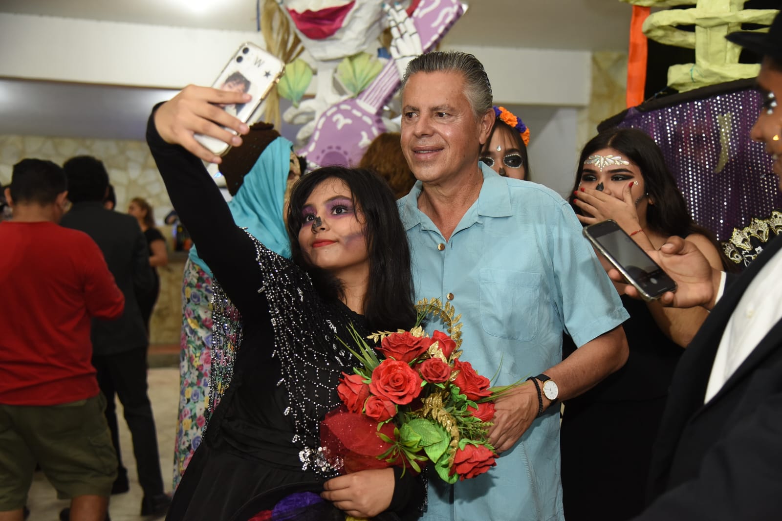 celebración de Día de Muertos