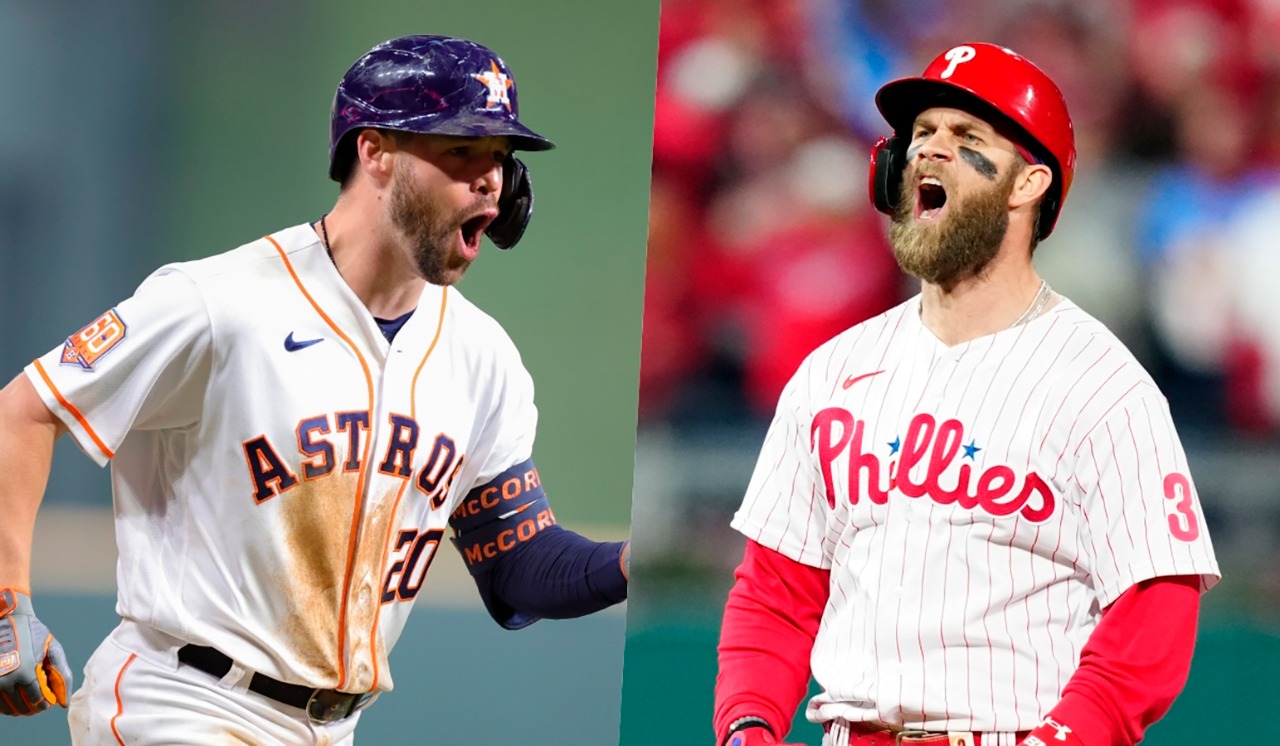 En sus respectivos juegos para asegurar el banderín, Phillies y Astros ganan y jugarán la Serie Mundial de la MLB.