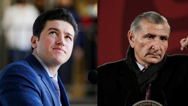 Adán Augusto arremete nuevamente en contra de Samuel García y asegura que la "fuerzas civiles de Nuevo León se dedican a cuidar Oxxos".