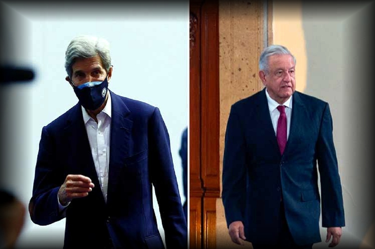 reunión entre López Obrador y John Kerry