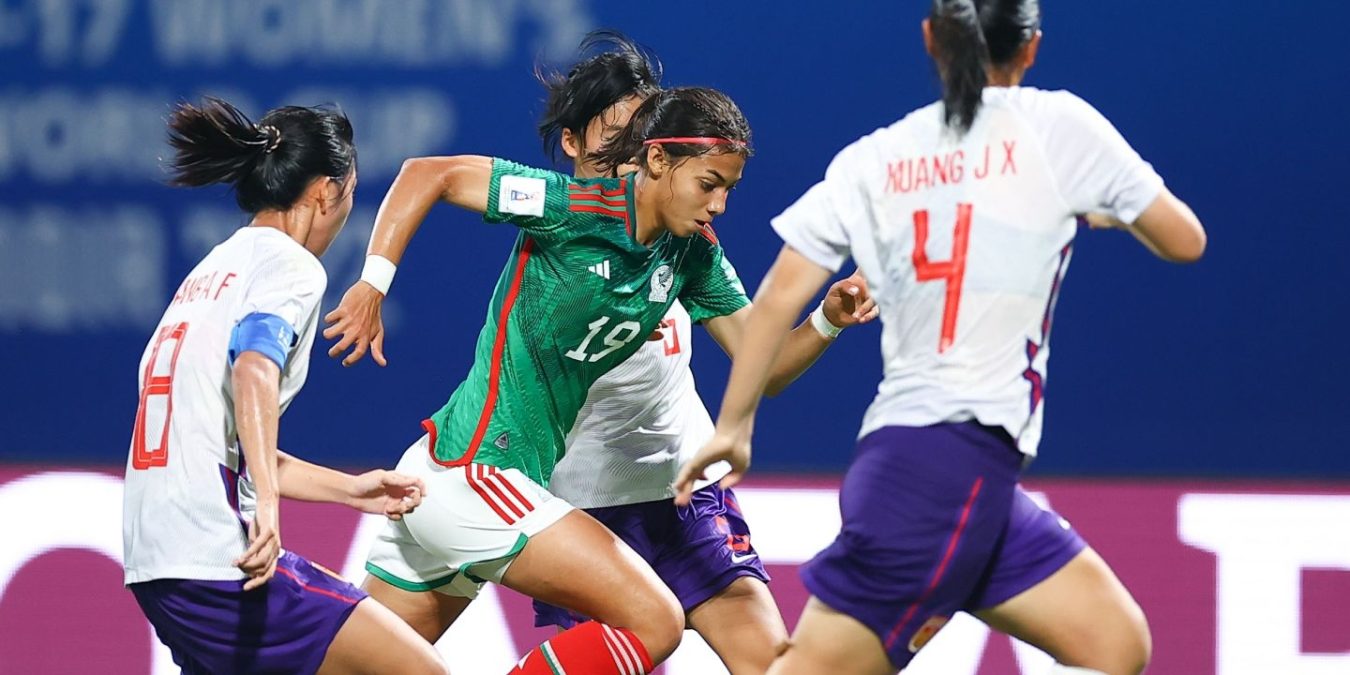 En su estreno en el Mundial Sub-17 en la India, la selección femenil de México no tuvo su mejor inicio y pierde en su debut ante China.