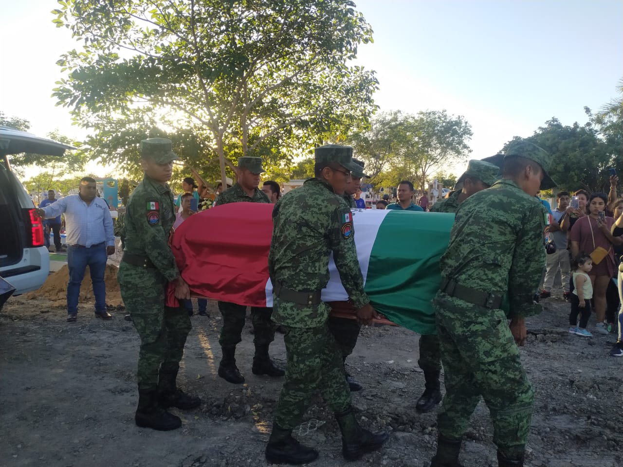 arribó a la parroquia de Santiago Apóstol,