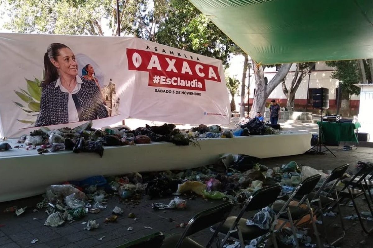 basura Claudia Sheinbaum