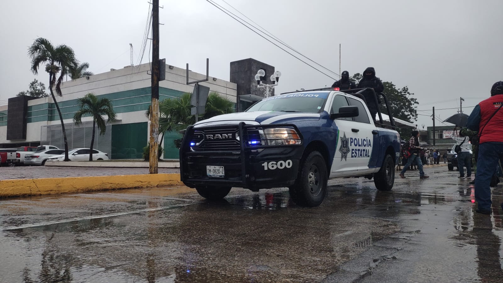 Elementos de la Policía Estatal detuvieron