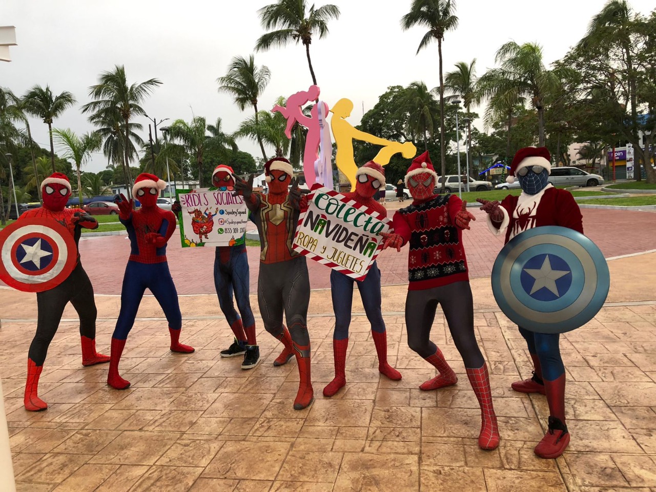 Spidey Squad hace campaña de recaudación