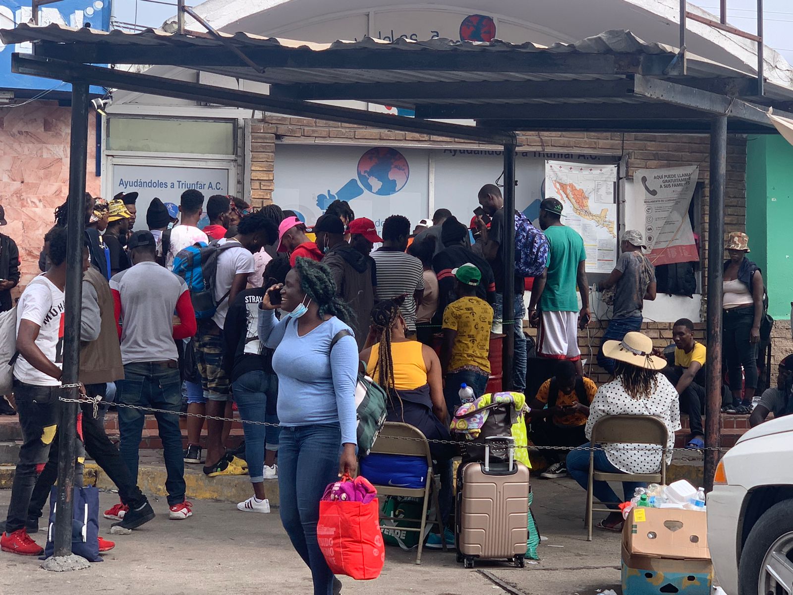 Llega nueva caravana de migrantes