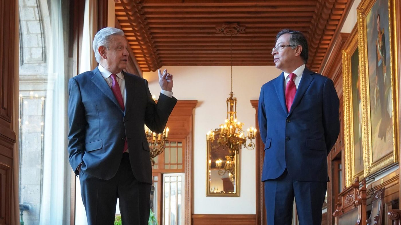 Ante la visita del presidente colombiano, tanto AMLO como el mismo Petro buscarán convocar una cumbre para repensar la política antidrogas.