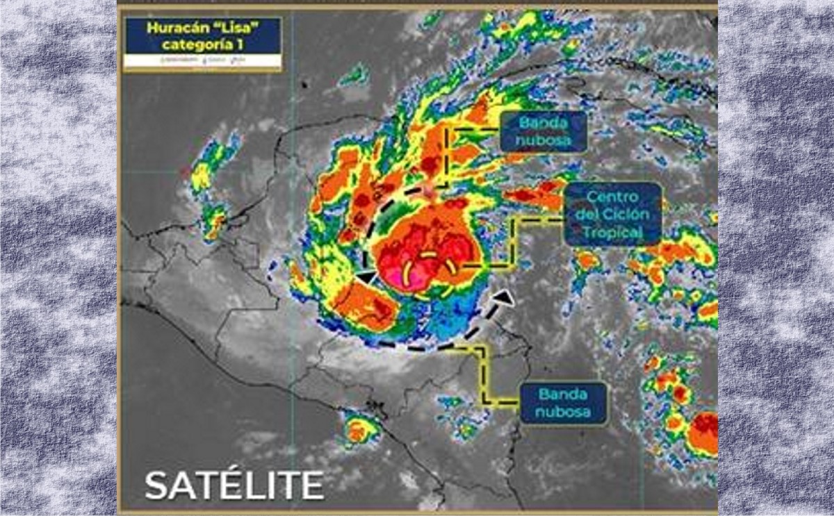 “Lisa” ya es huracán categoría 1
