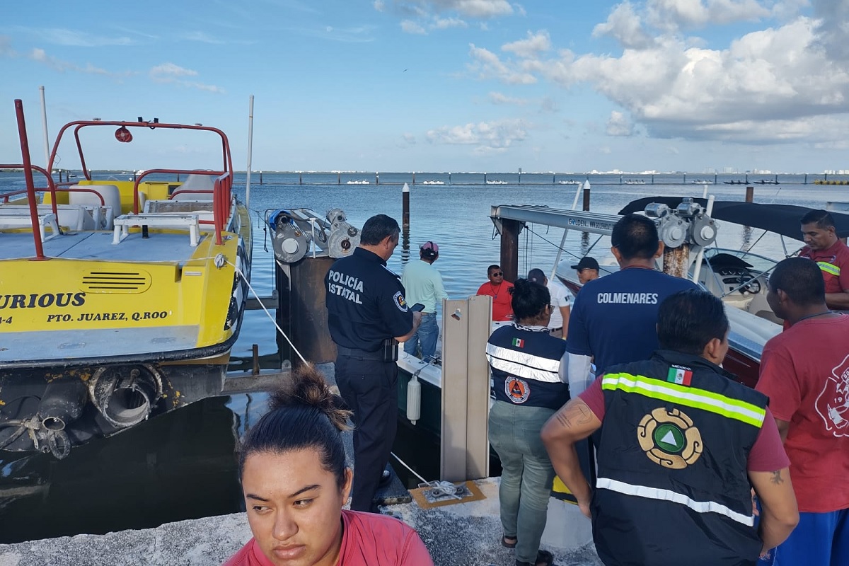 embarcación en Quintana Roo