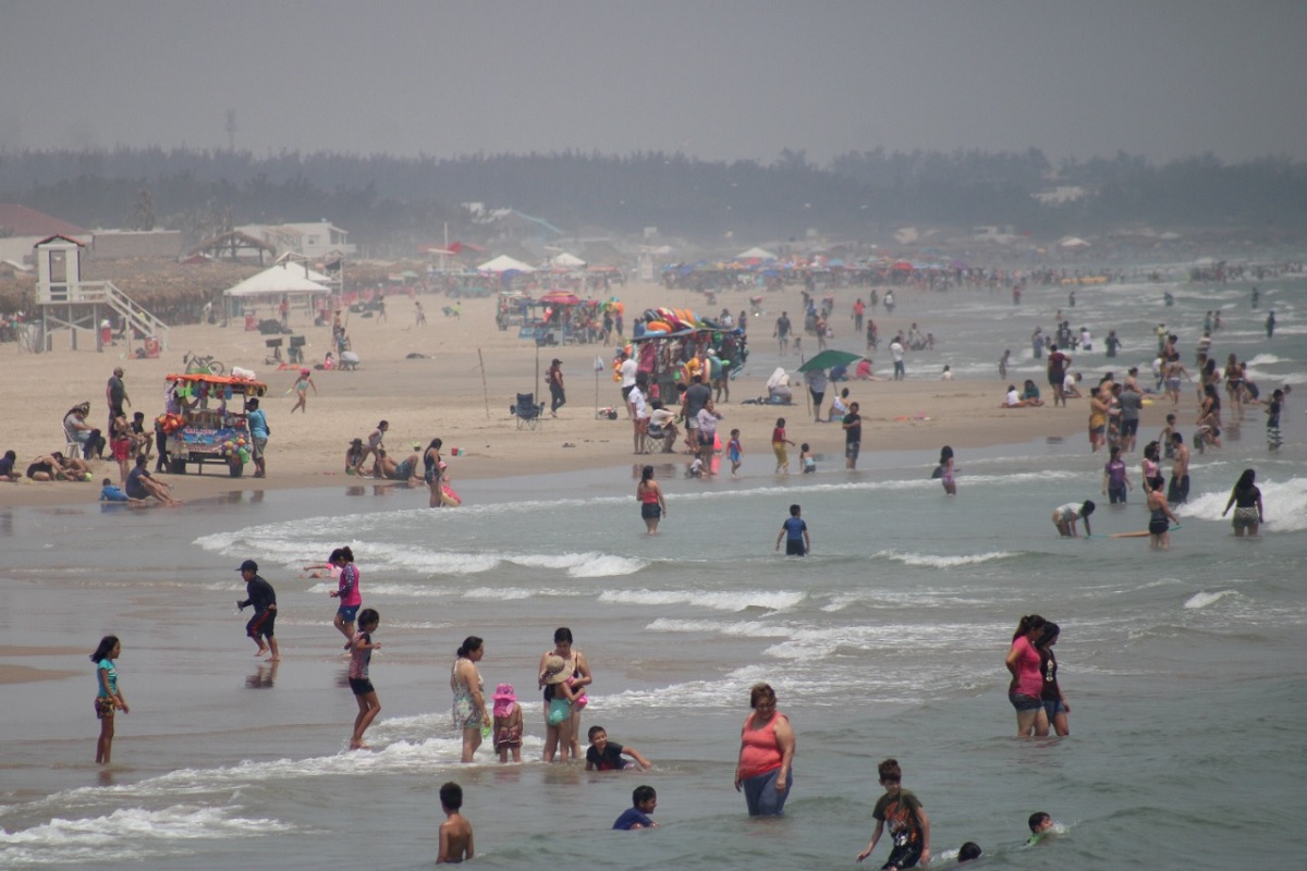 Playa Miramar en invierno
