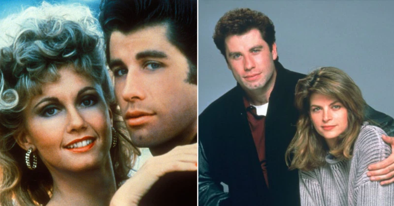 John Travolta y Kirstie