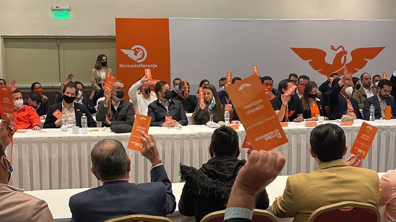 Tras aprobarse la estrategia, Movimiento Ciudadano declara que irá solo para el 2023 y 2024 y rechaza propuestas de alianzas.