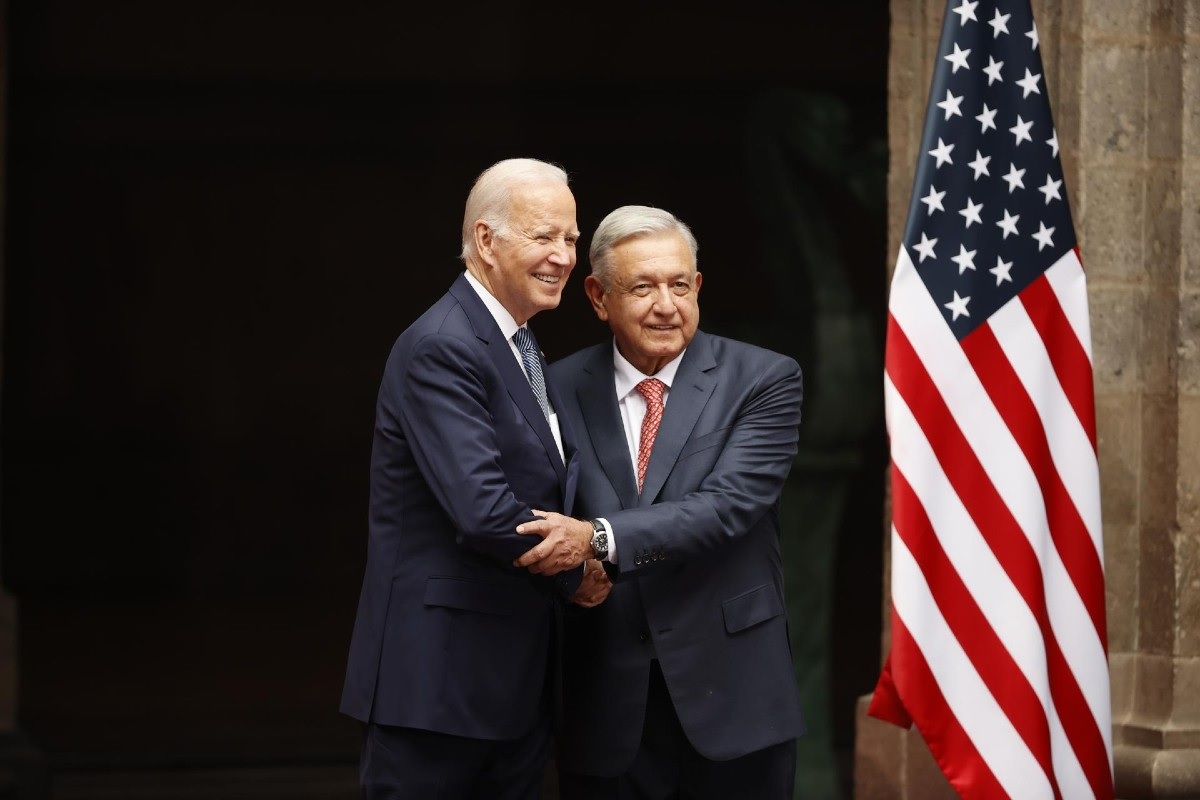 Biden en Palacio Nacional