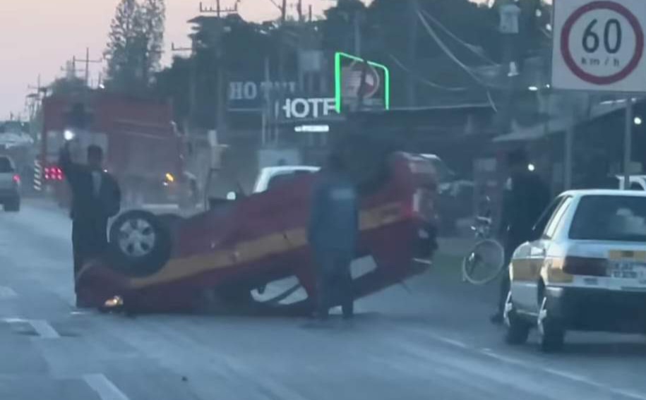 Otro accidente se registró