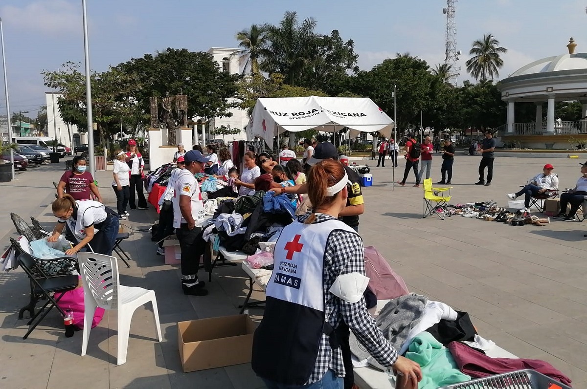 Cruz Roja realizó un bazar en Altamira