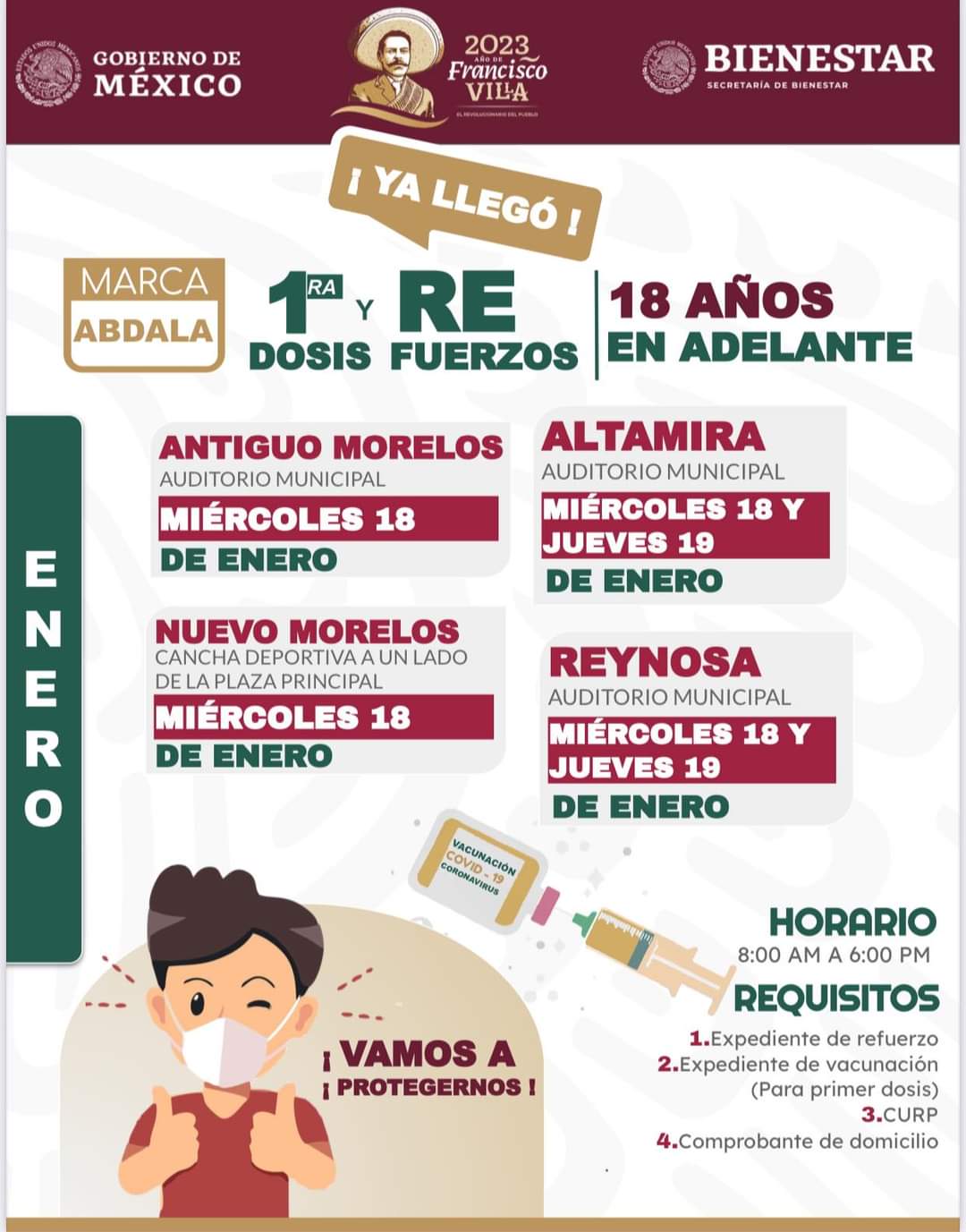 nueva  jornada de vacunación anti Covid