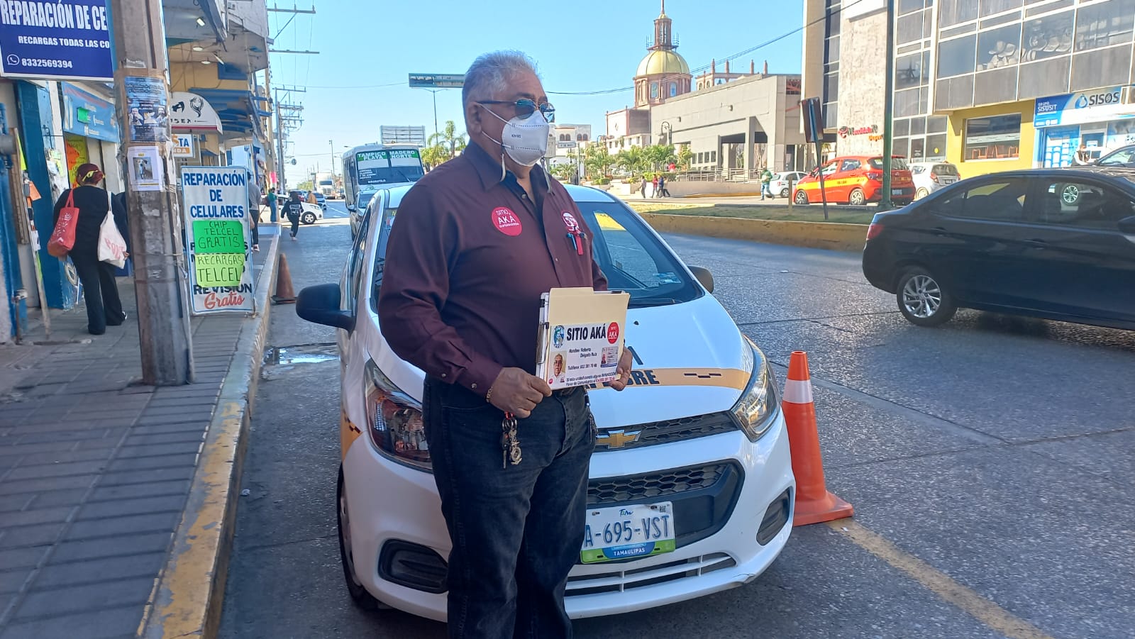 Base de taxis de Madero
