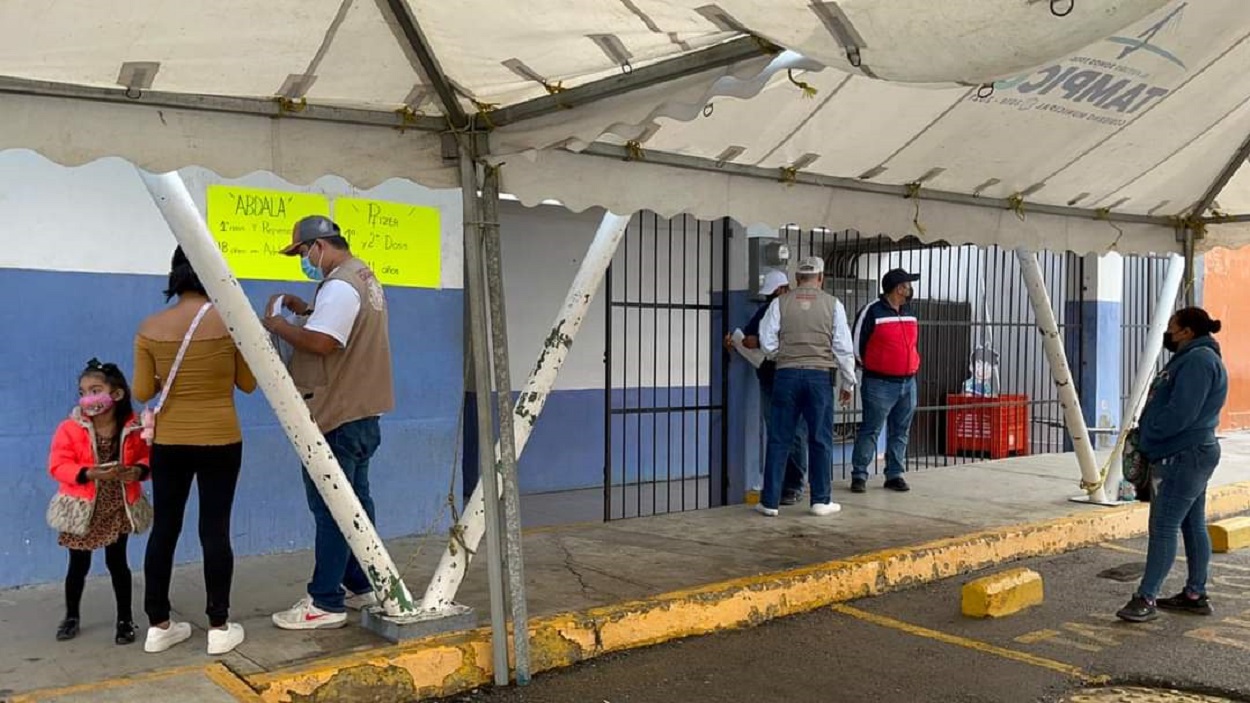 Vacunación Covid en Tampico