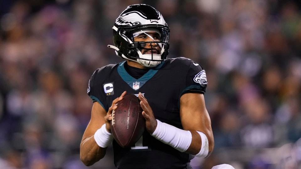 Jalen Hurts y los Philadelphia Eagles vencen a los Giants para avanzar a la final de la Conferencia Nacional.