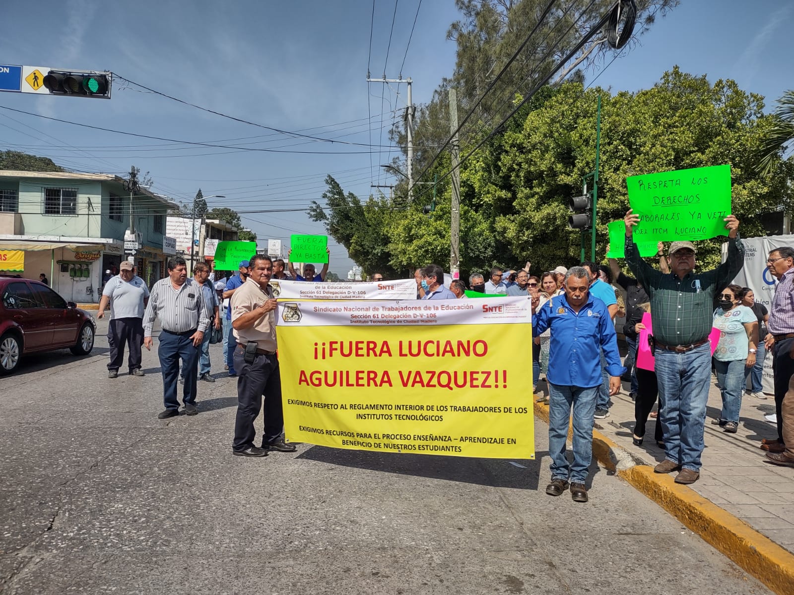 Más institutos podrían unirse a manifestaciones