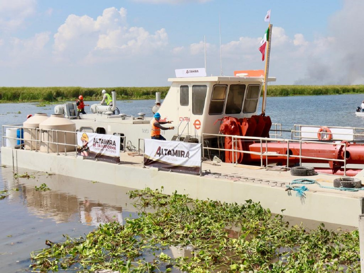 Más de 10 hectáreas se han dragado