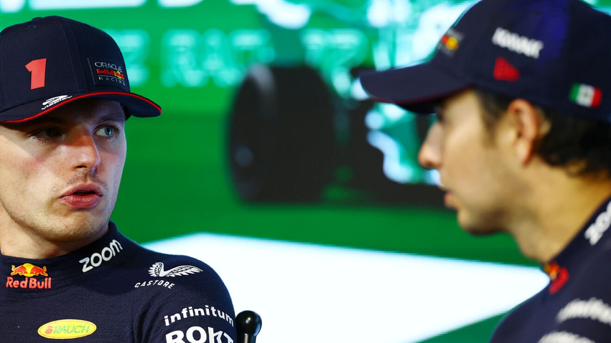 Max Verstappen Checo Pérez