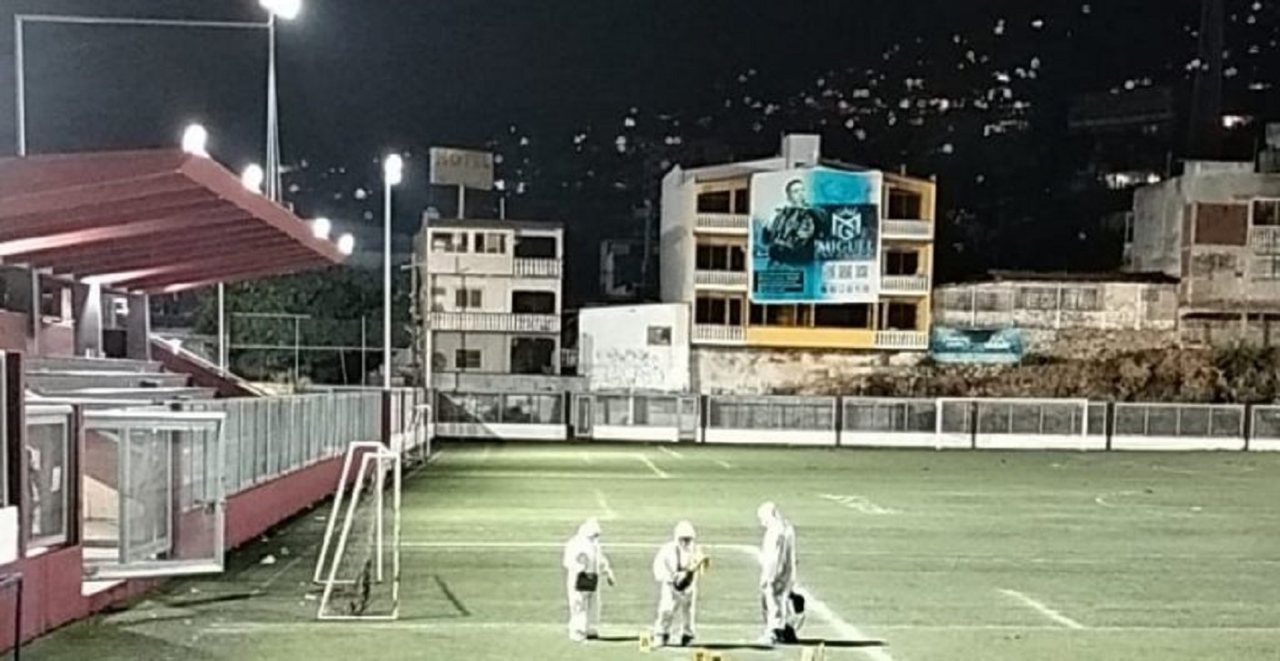 Asesinaron a sujeto en campo de futbol