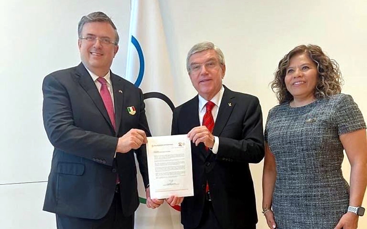 carta de intención para organizar Olímpicos