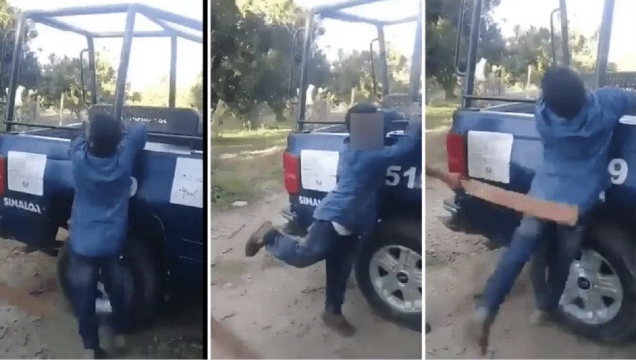 Policías de Sinaloa 'tablearon' a esposado