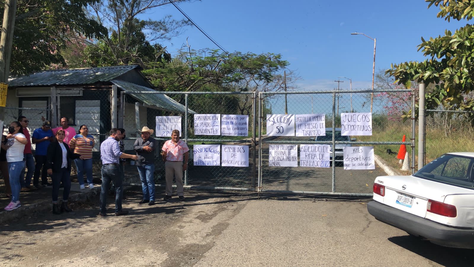 Trabajadores de Conagua de Altamira se unen