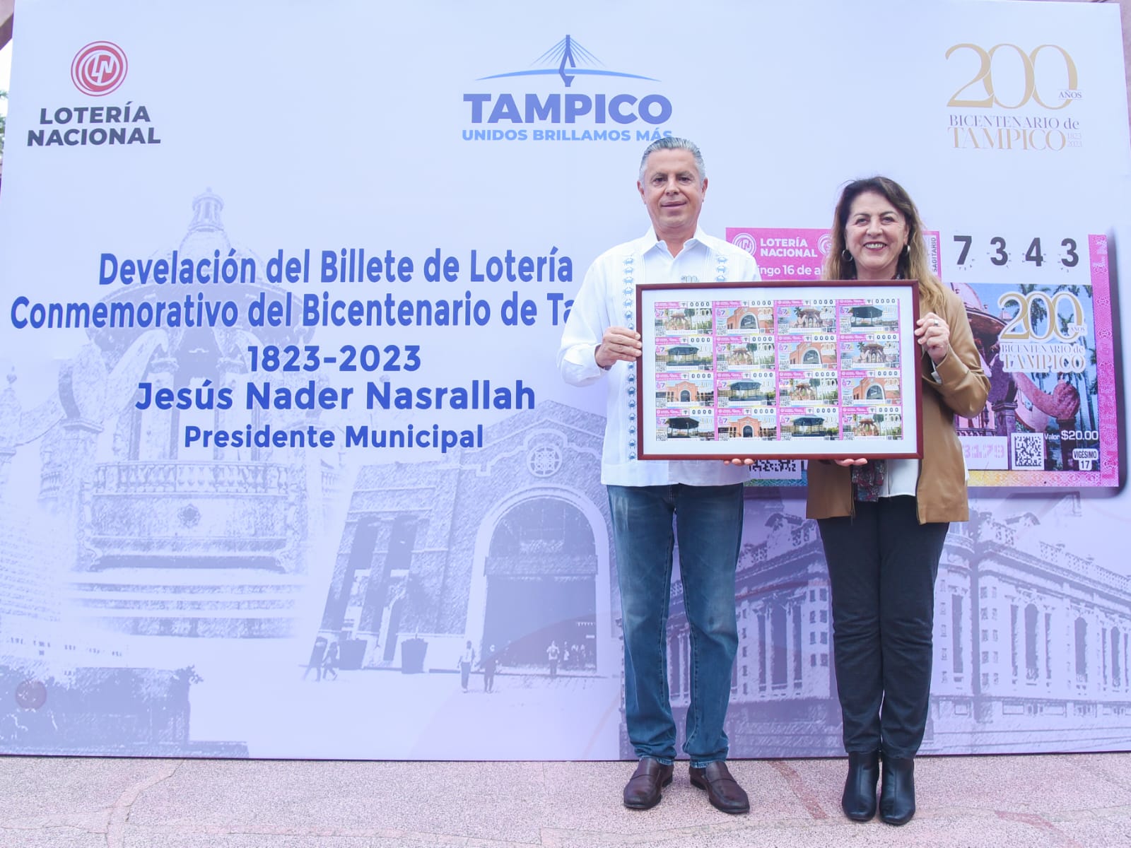 Lotería Nacional se sumó a la conmemoración