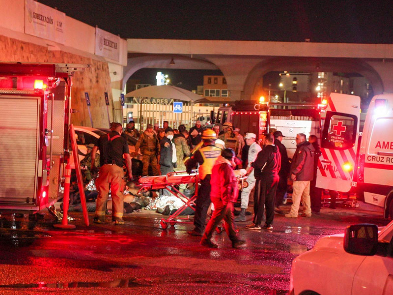 Dictan prisión preventiva a 3 detenidos por muerte de migrantes en incendio. Son acusados por homicidio, lesiones y ejercicio ilícito del servicio público.