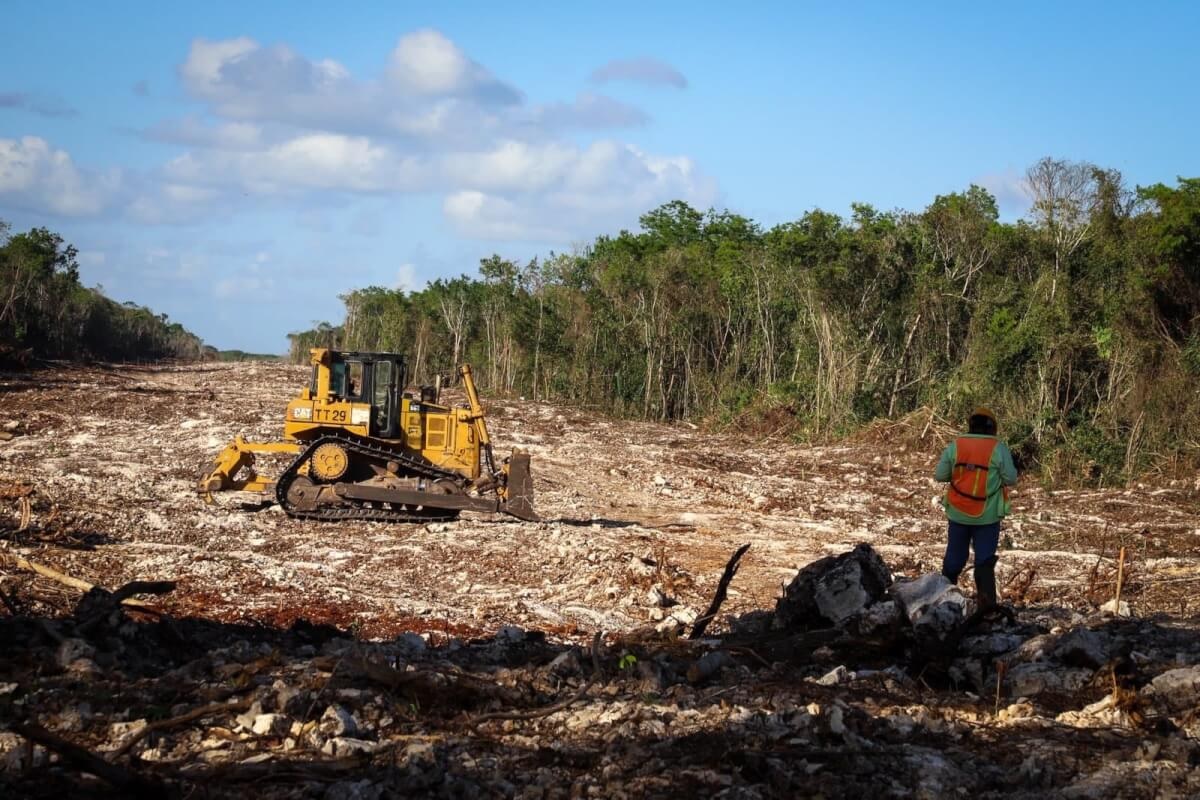 suspensión Tren Maya
