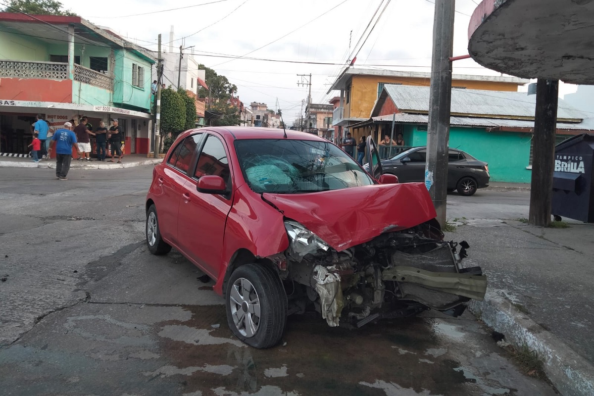 choque en Tampico