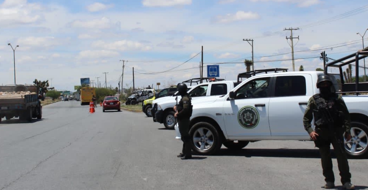Alerta en municipio de San Luis Potosí (SLP), piden a pobladores mantenerse en casa por la presencia de sujetos armados.
