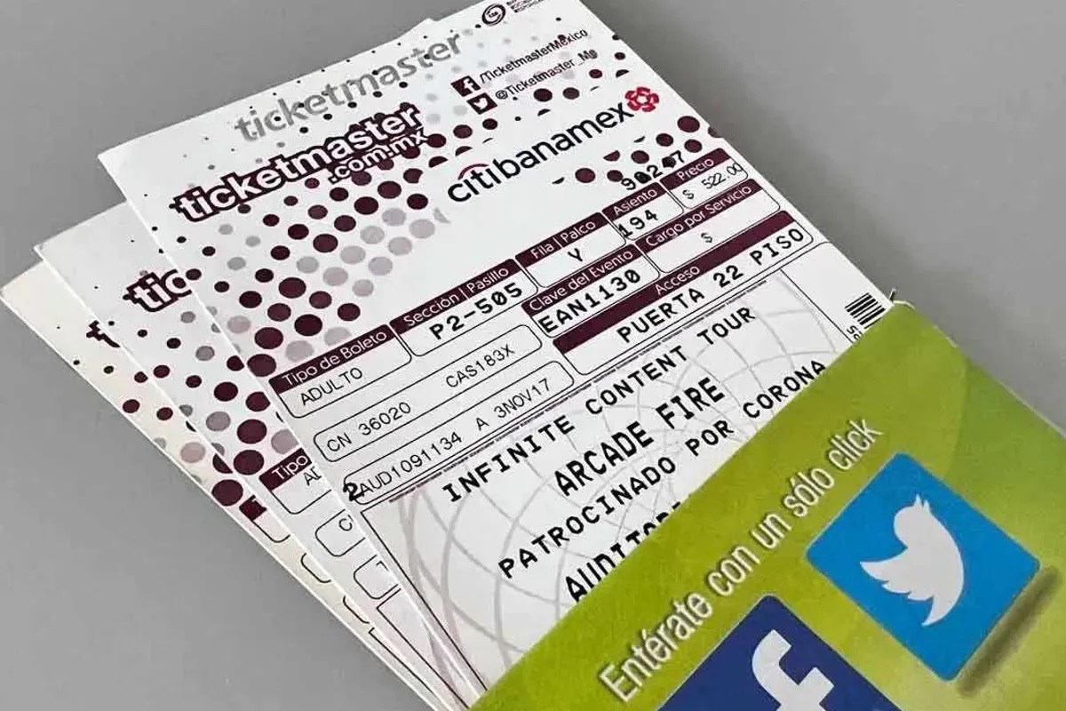 diputados Ticketmaster