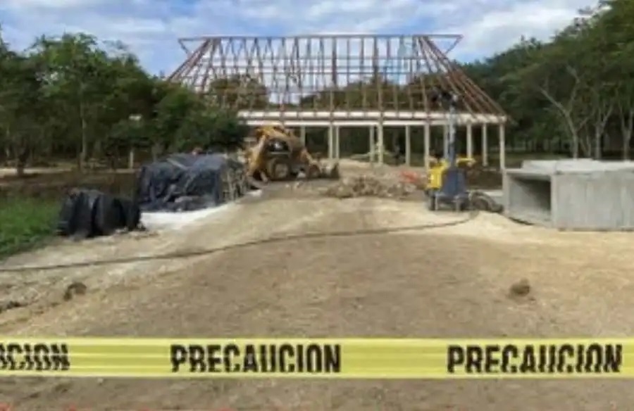 Trabajadores del Tren Maya