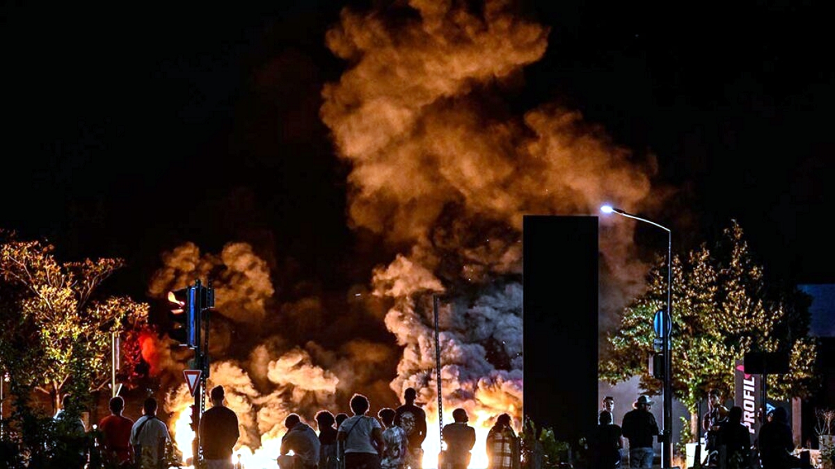 Tercer día de disturbios en Francia