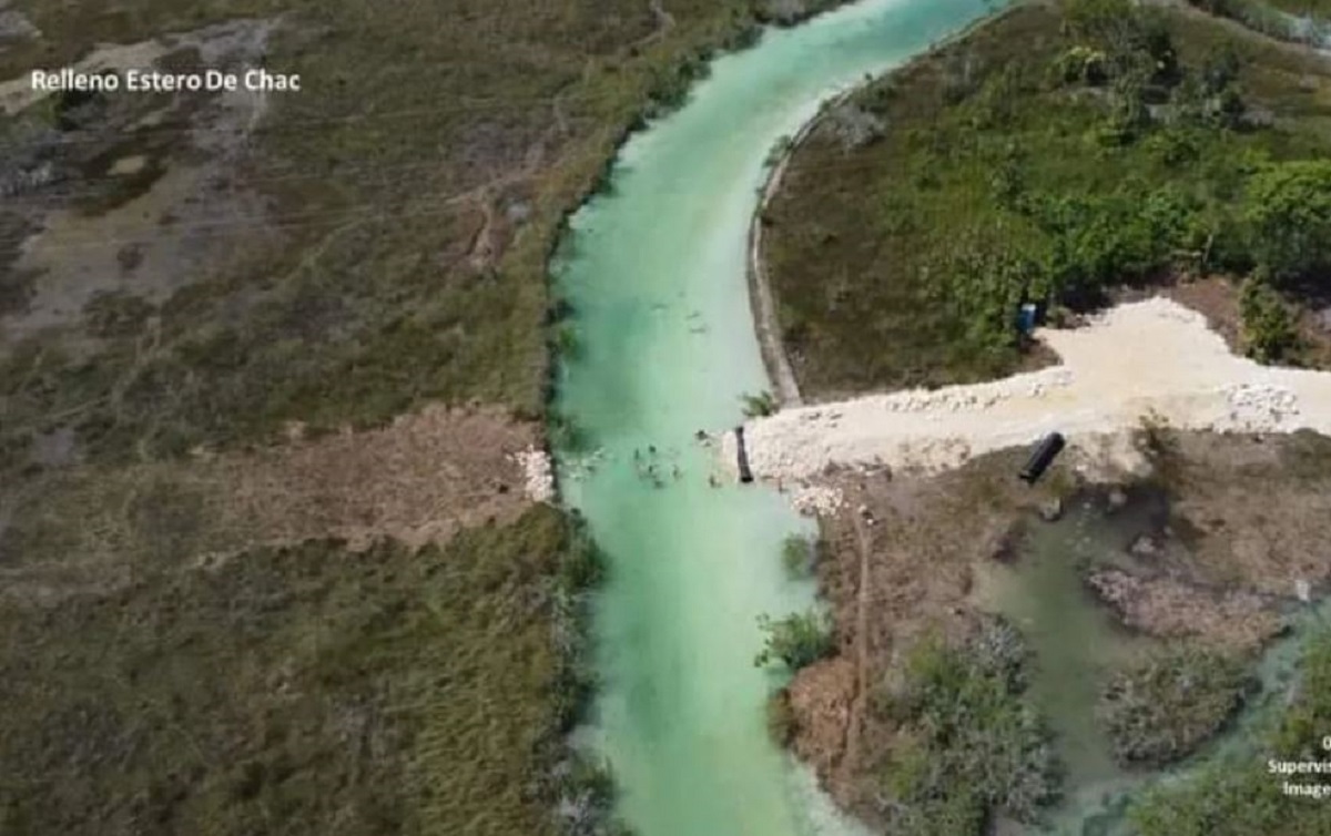 Molesta a habitantes el relleno del Estero