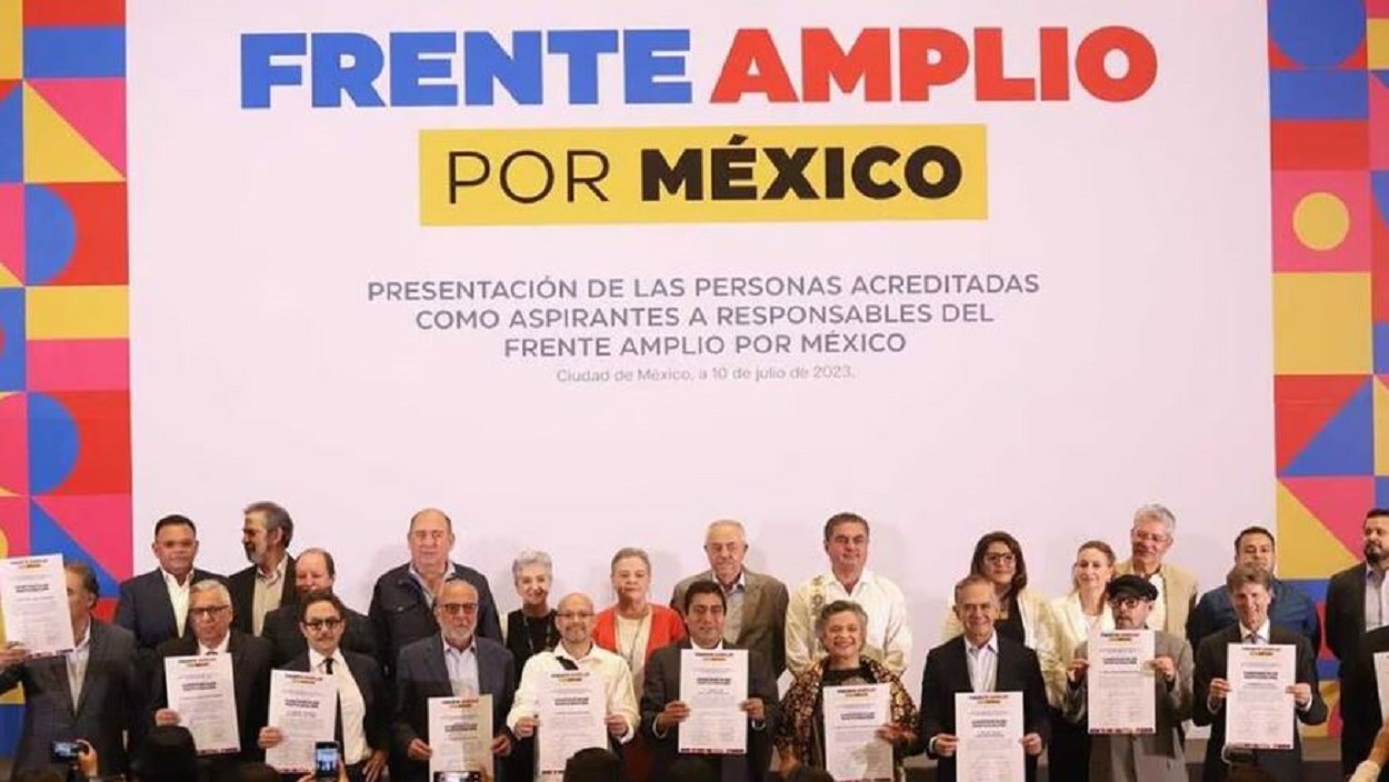 Plataforma de registro del Frente Amplio