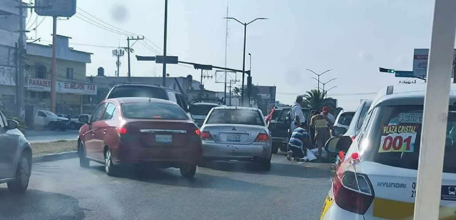 Atropellan a 2 peatones