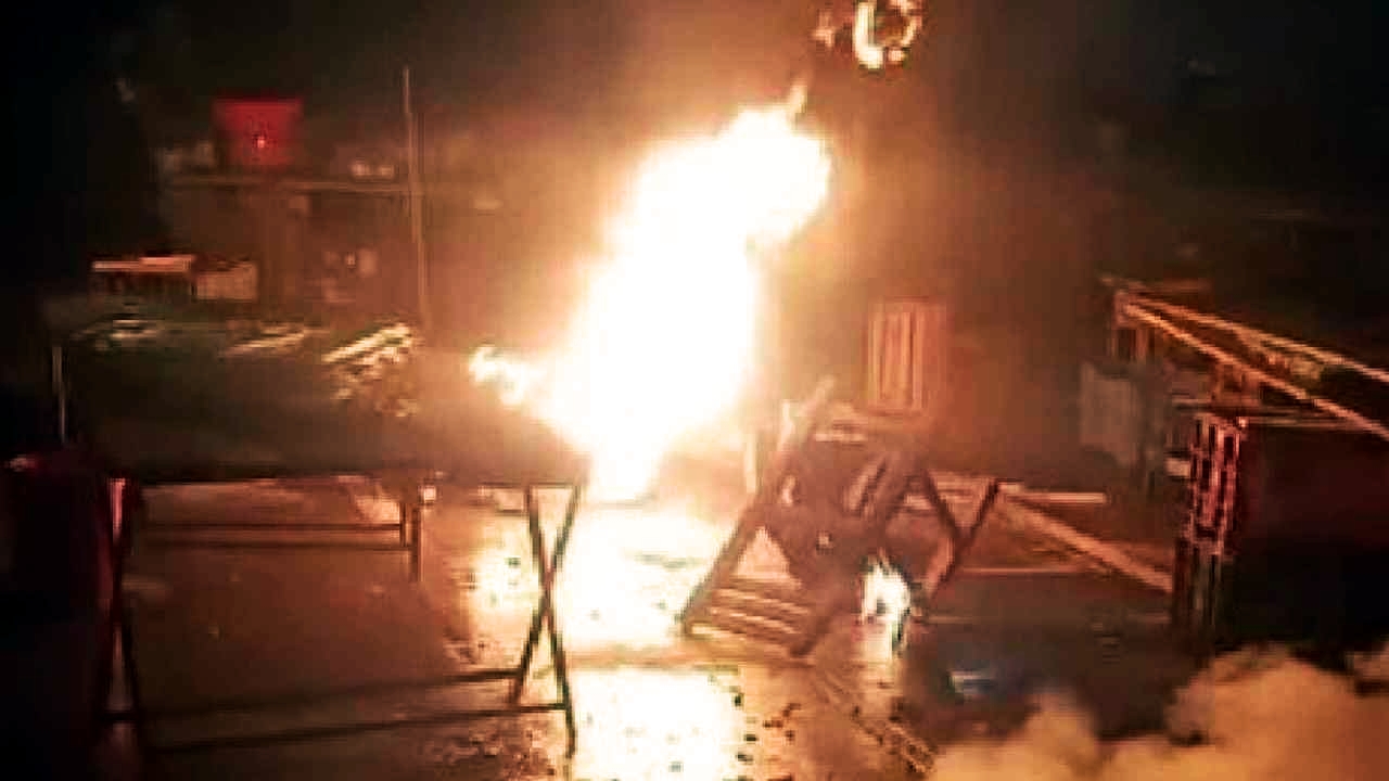 nueve muertos por incendio de Central de Abastos