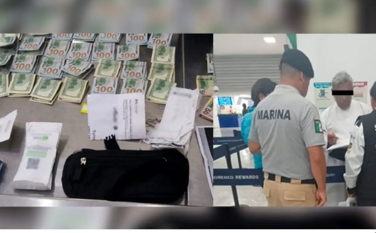 Regresan cangurera con 5 mil dólares