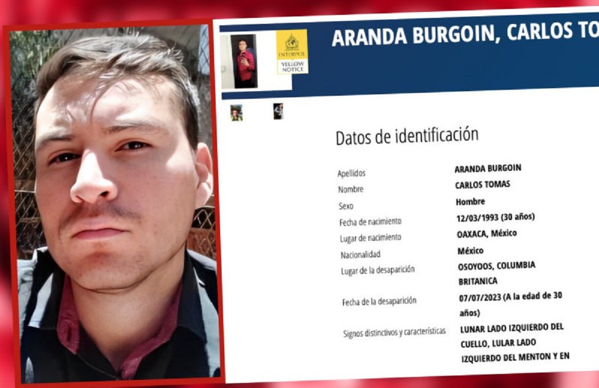 Interpol busca a mexicano desaparecido