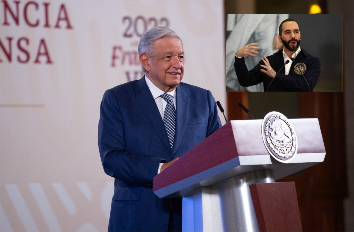 AMLO rechaza polemizar con Bukele