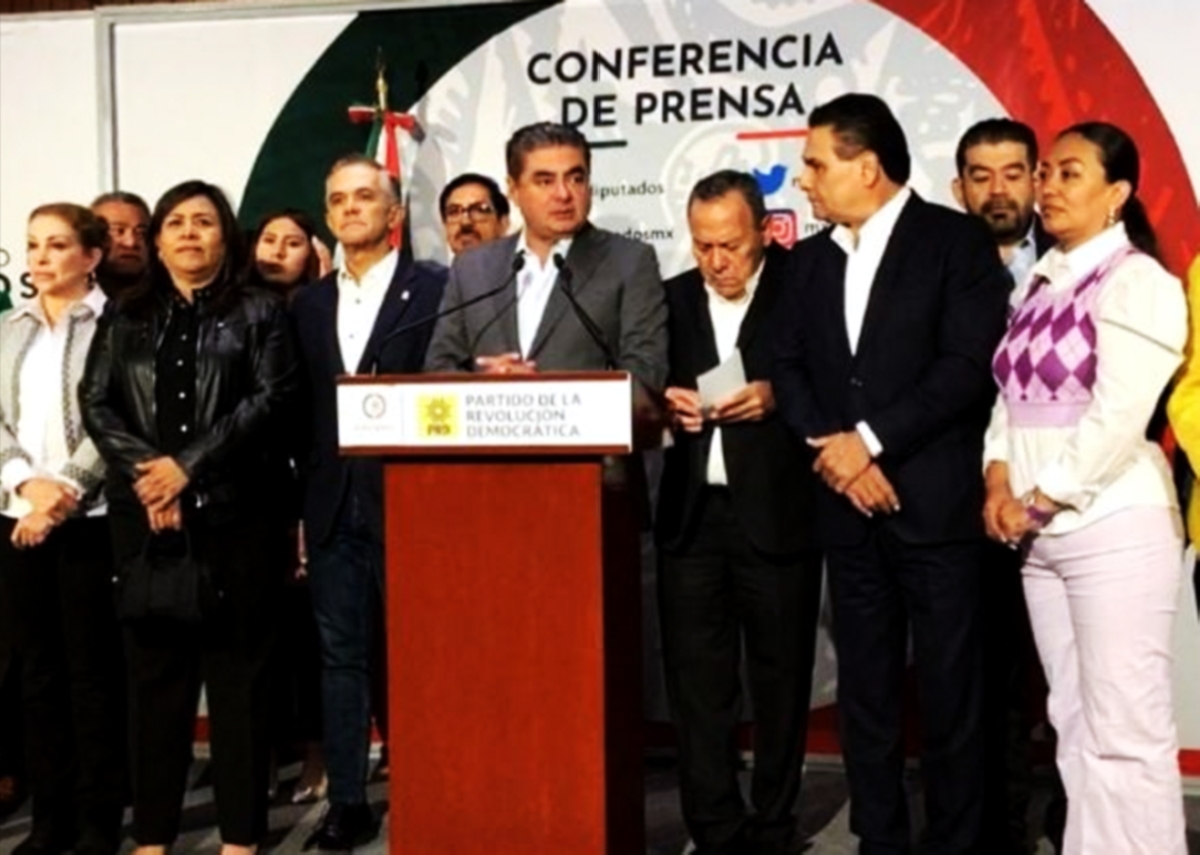 PRD pausa participación en Frente