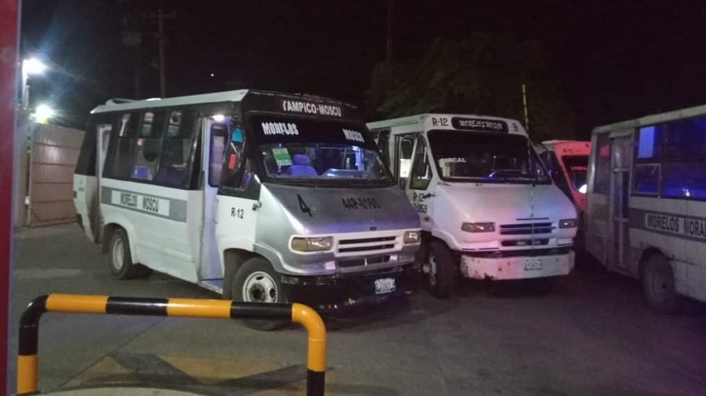 Transporte público Tamaulipas