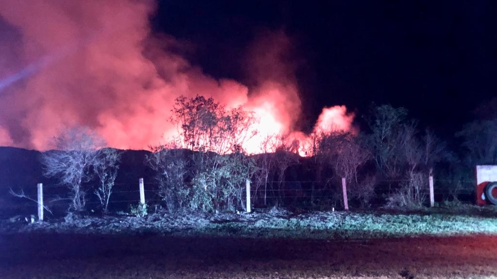 Incendio Tampico-Mante