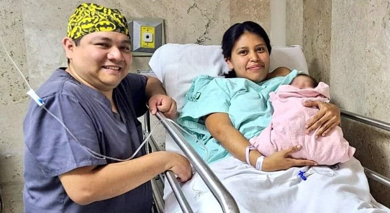 El primer bebé del 2024 de Tamaulipas