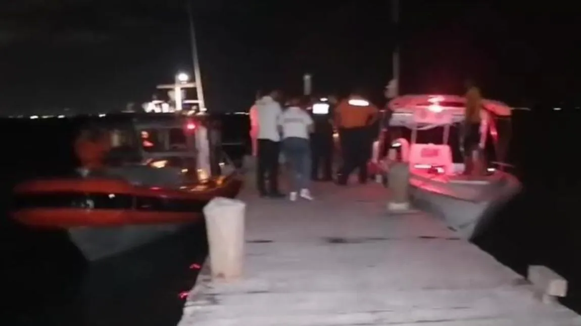 La embarcación, "La diosa del mar", que llevaba 16 personas a bordo, se hunde y deja al menos 4 muertos en Cancún.